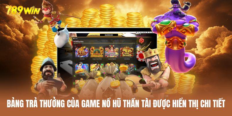Bảng trả thưởng được công bố minh bạch